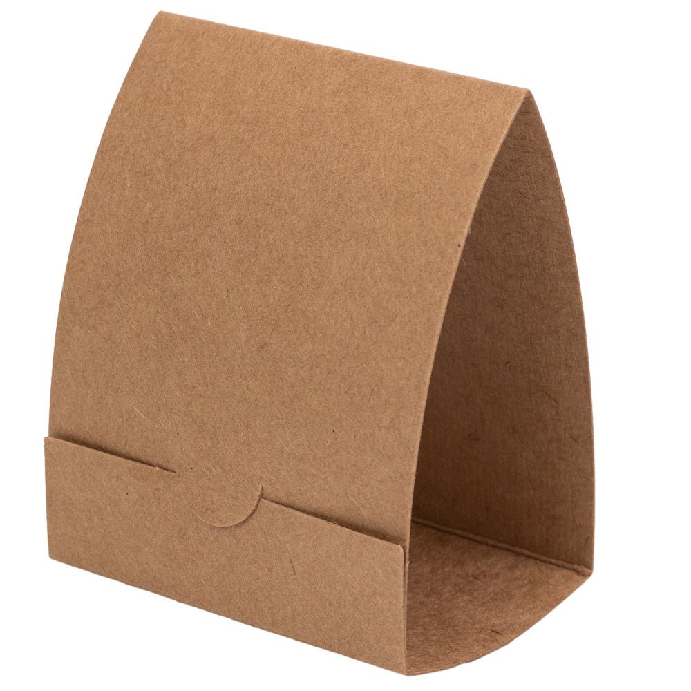 Suport pentru bijuterii - kraft (set 100 buc) 6.4x24cm