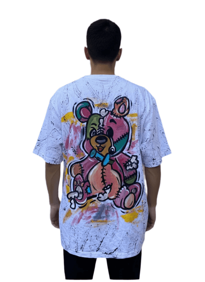 Teddy Bear t shirt Handpainted