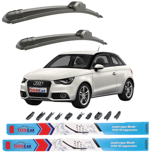 Ștergătoare TeamCar® Audi A1 (2010–2018) – Set față