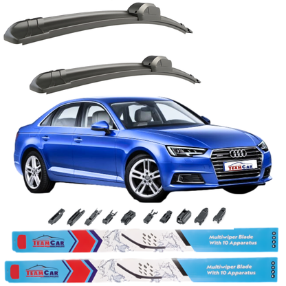 Ștergătoare TeamCar® Audi A4 B9 (2016–prezent) – Set față