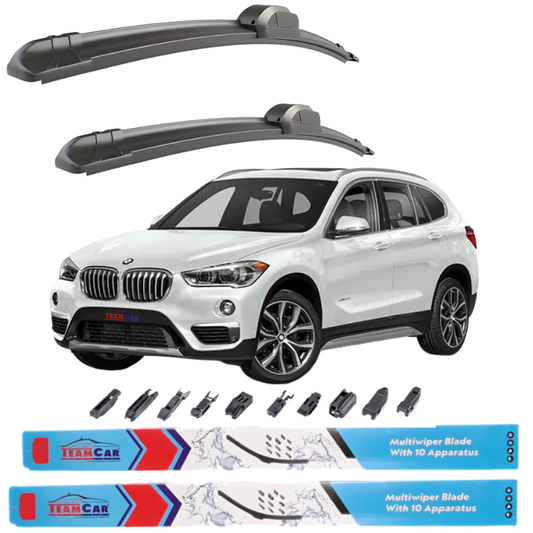 Ștergătoare TeamCar® BMW X1 F48 (2015–2022) – Set față