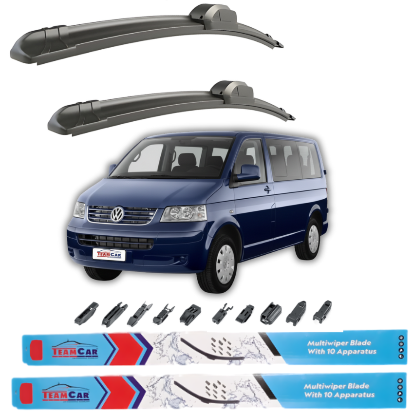 Stergătoare Volkswagen Transporter T5 (2003–2012) TeamCar® – Set fata