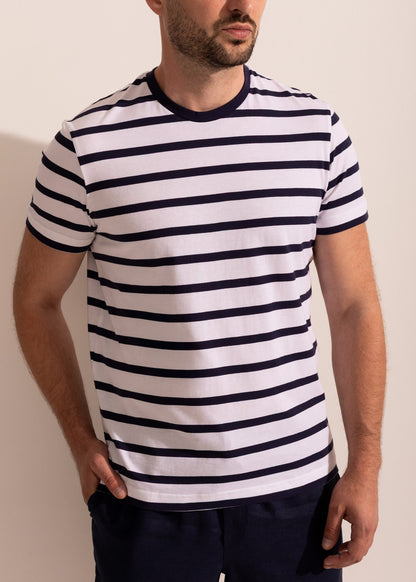 Tricou Bărbați Simple Stripe