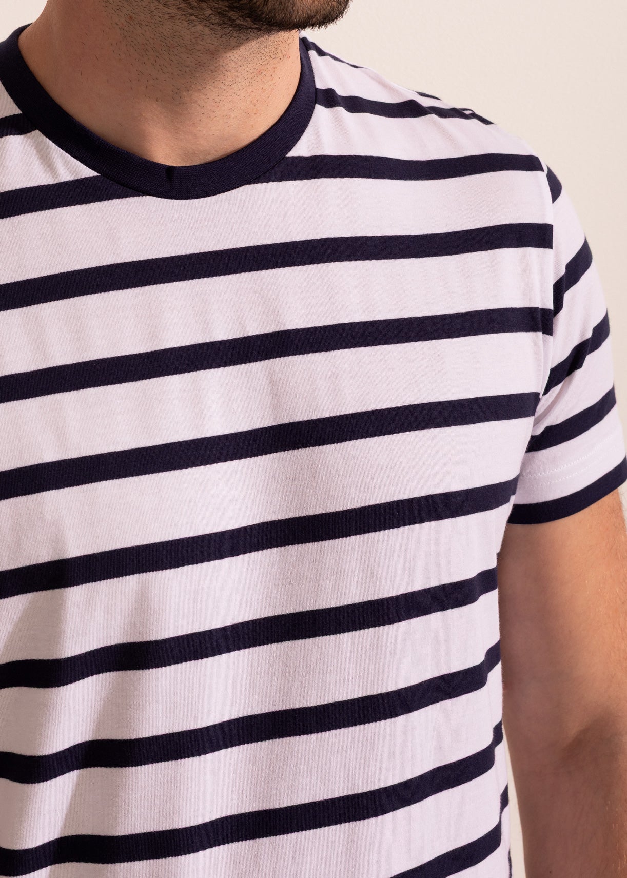 Tricou Bărbați Simple Stripe