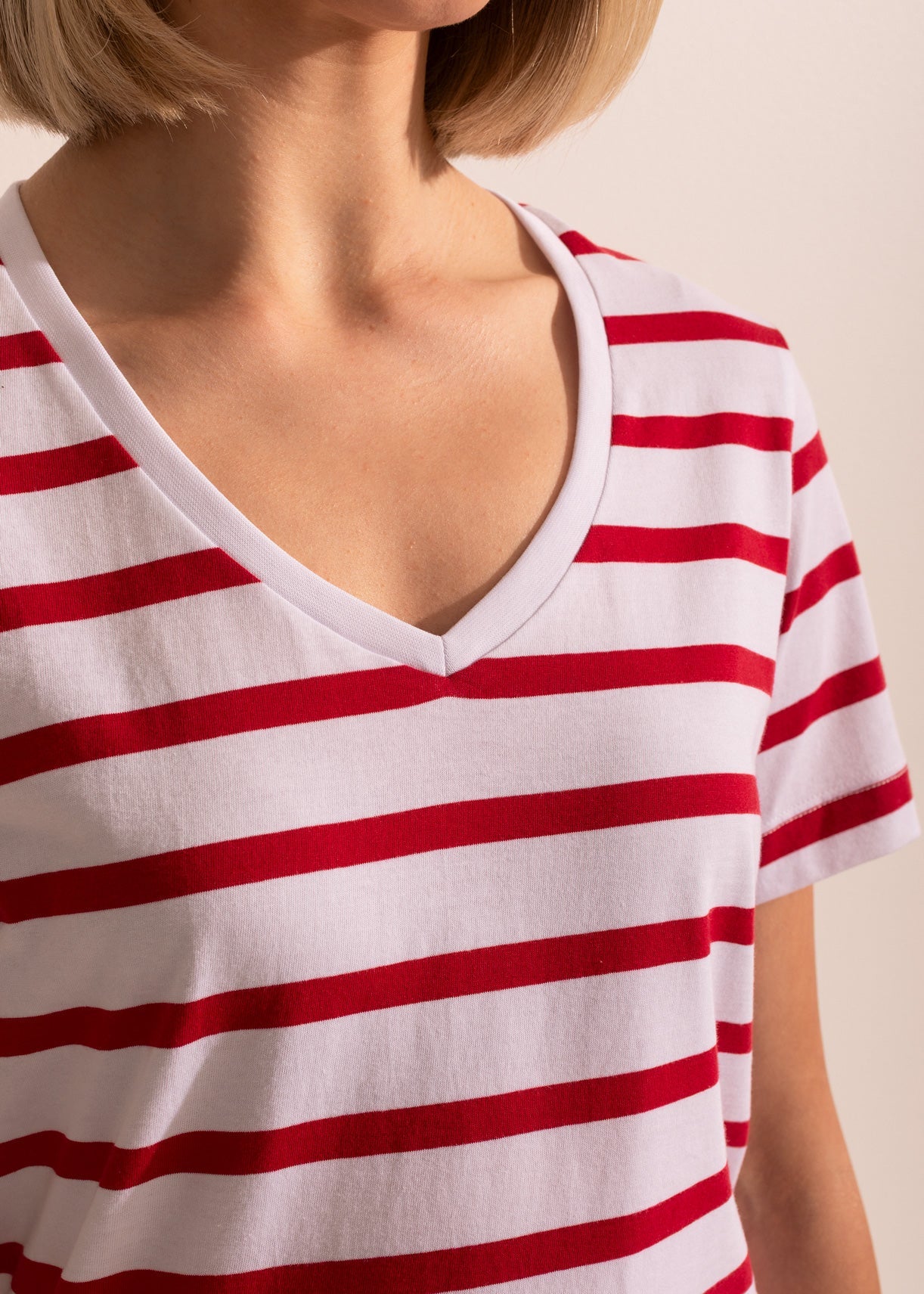 Tricou Damă Simple Stripe