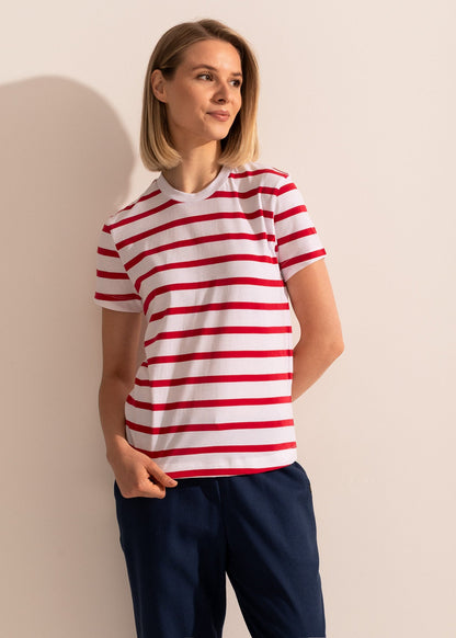 Tricou Damă Simple Stripe