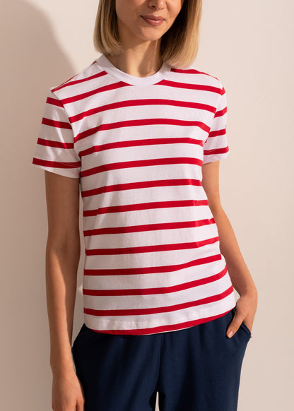 Tricou Damă Simple Stripe