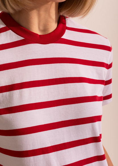 Tricou Damă Simple Stripe