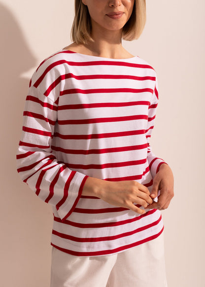 Tricou Damă Simple Stripe