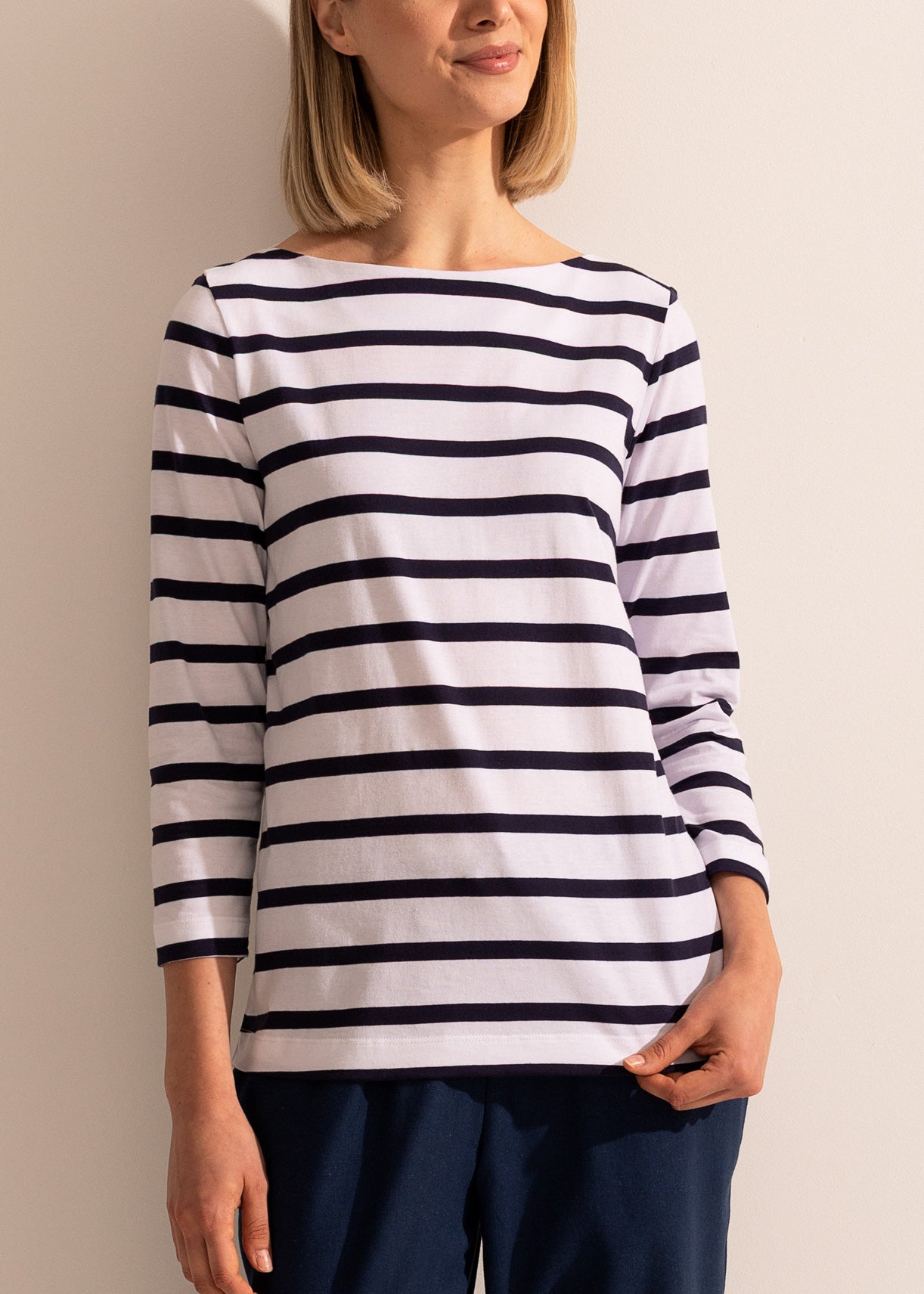 Tricou Damă Simple Stripe