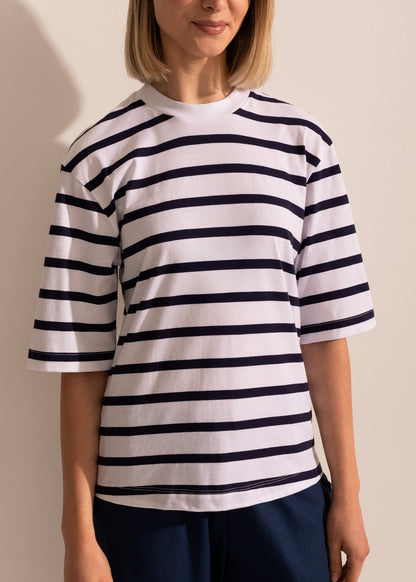 Tricou Damă Simple Stripe