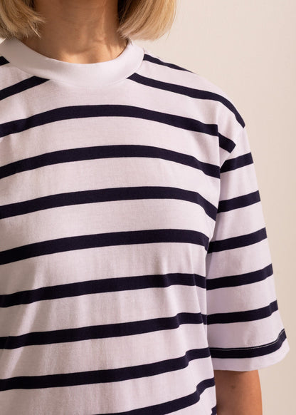 Tricou Damă Simple Stripe