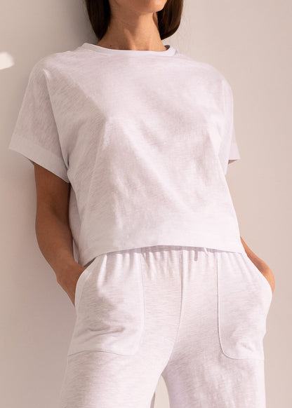 Tricou Damă Texture Bumbac