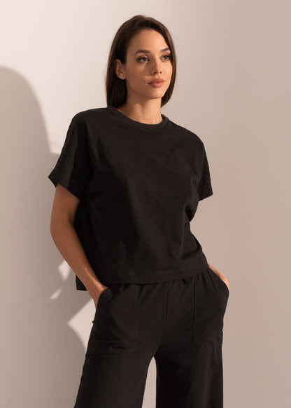 Tricou Damă Texture Bumbac