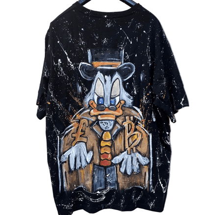 Tricou pictat manual