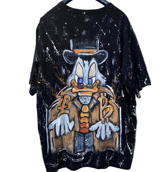 Tricou pictat manual