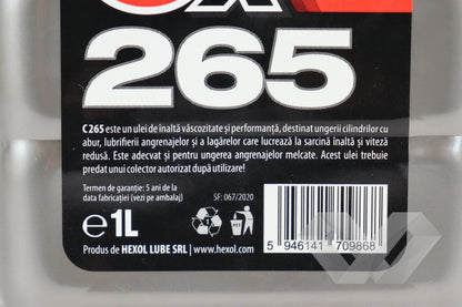 Ulei pentru cilindru CX 265 Hexol Valvolina