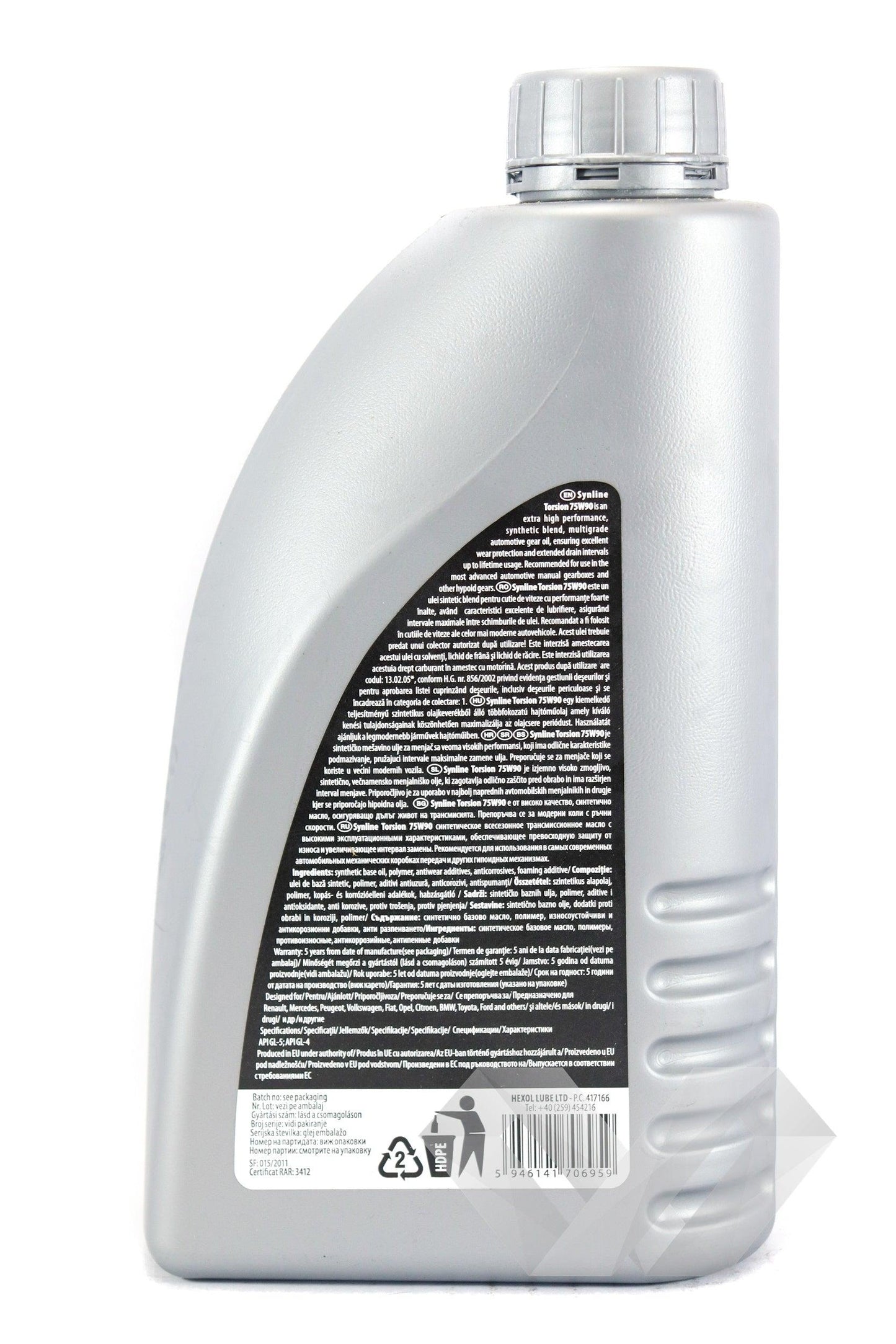 Ulei transmisie SAE 75W90 Hexol Torsion, 1L