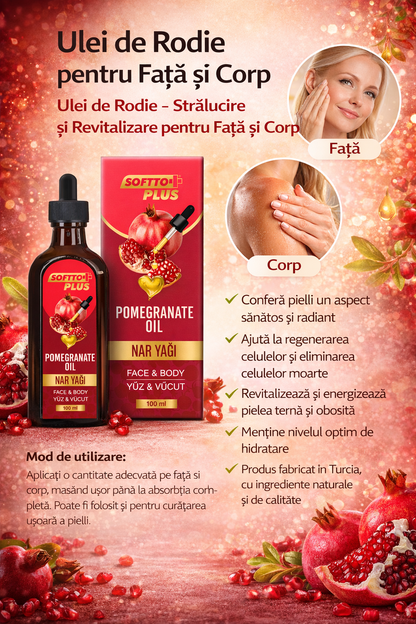 Ulei de Rodie pentru Față și Corp