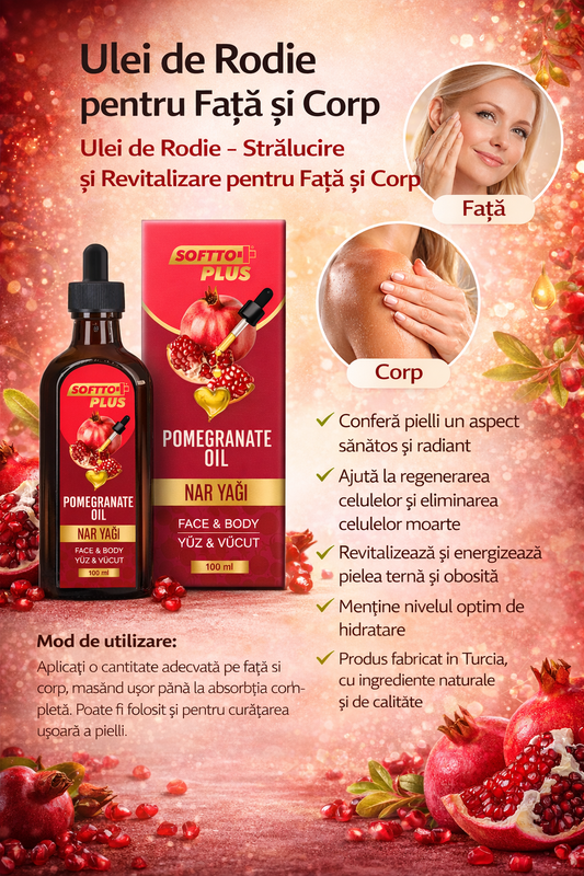 Ulei de Rodie pentru Față și Corp