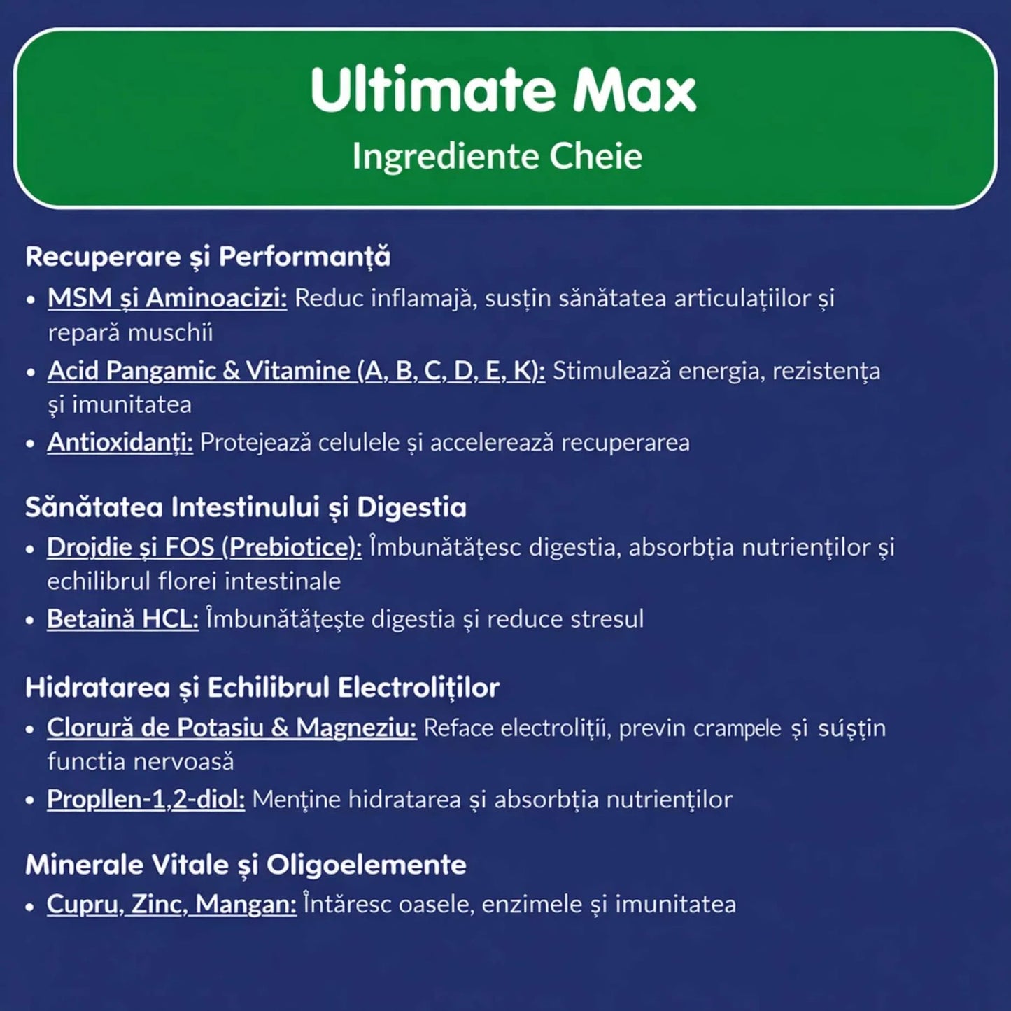 Aviform Ultimate Max – supliment complet pentru porumbei de competiție