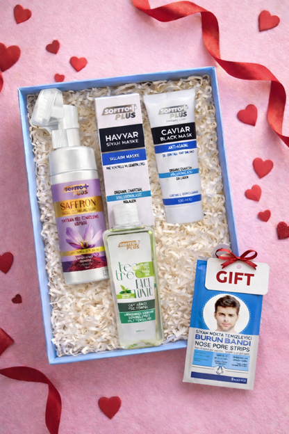 Set Cadou Bărbați | Set Complet de Îngrijire Facială pentru Bărbați