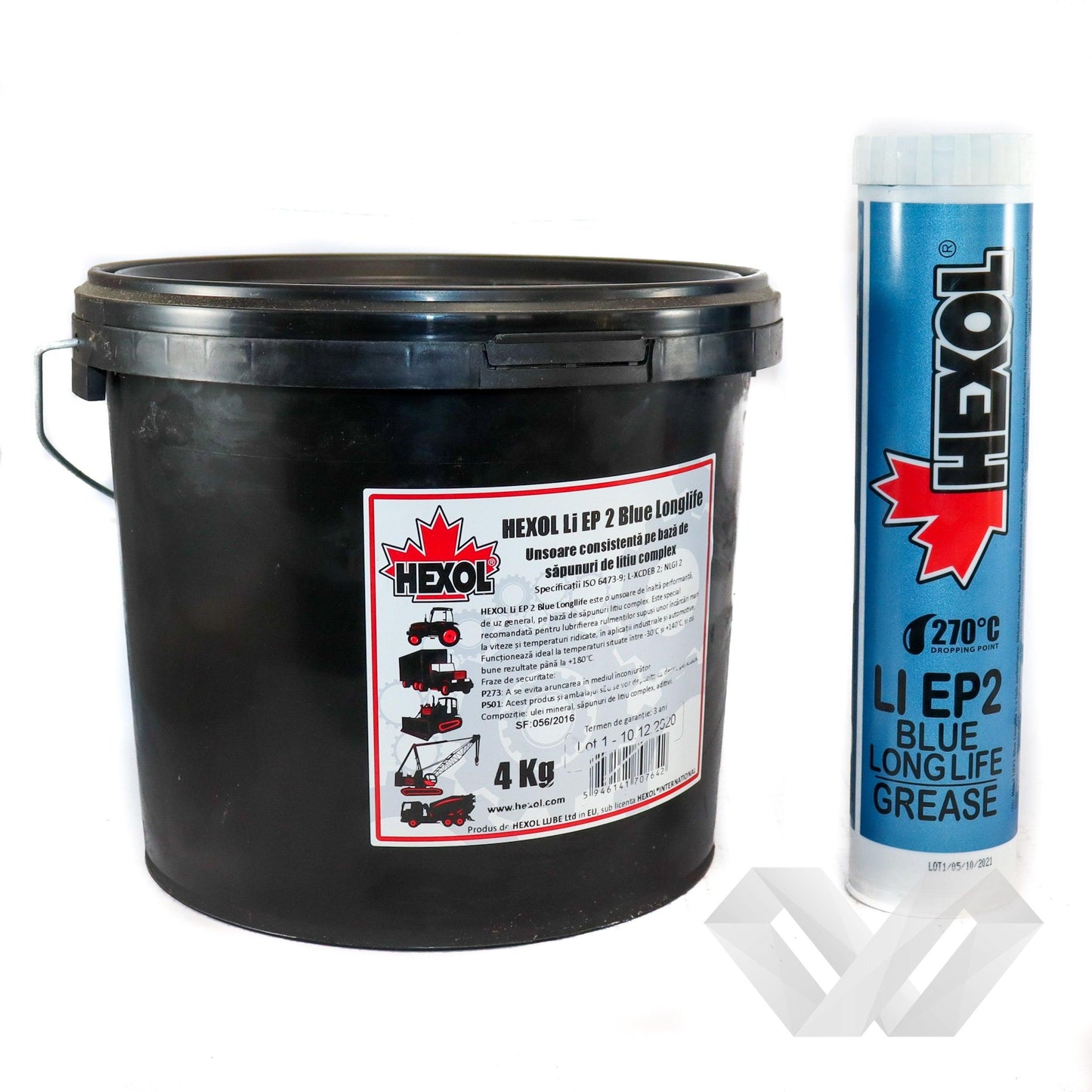Vaselina LI EP2 Hexol, 400gr Blue
