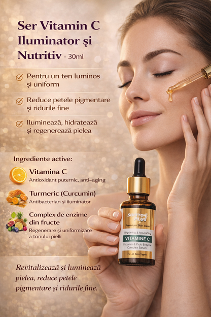 Ser Vitamin C Iluminator și Nutritiv - 30ml