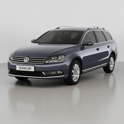 Volkswagen Passat B7 Variant Covorase Auto TeamCar® Tip Tavita Compatibile (2010–2014) Silver