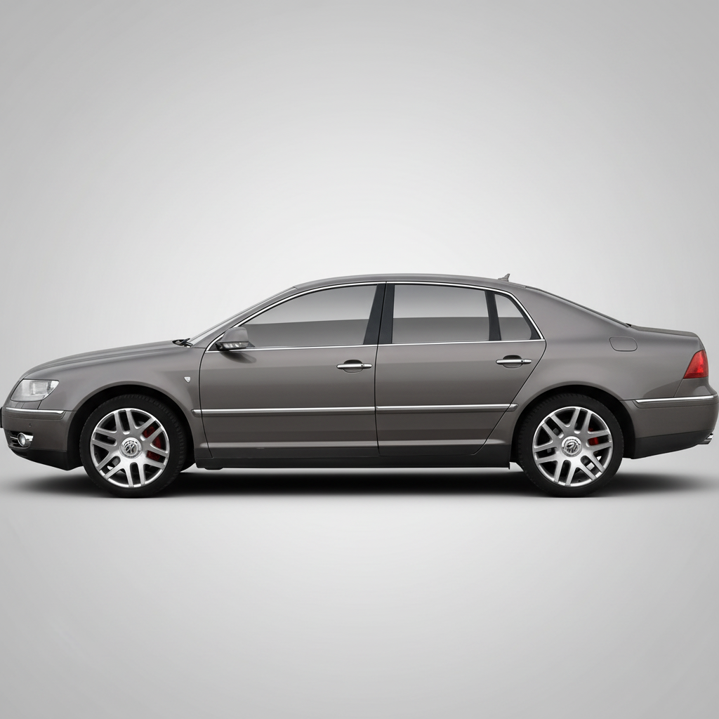 Covorașe Auto Tip Tăviță Compatibile Volkswagen Phaeton 2002–2007 - Blue