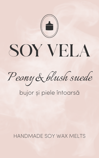 Ceară parfumată Peony & blush suede