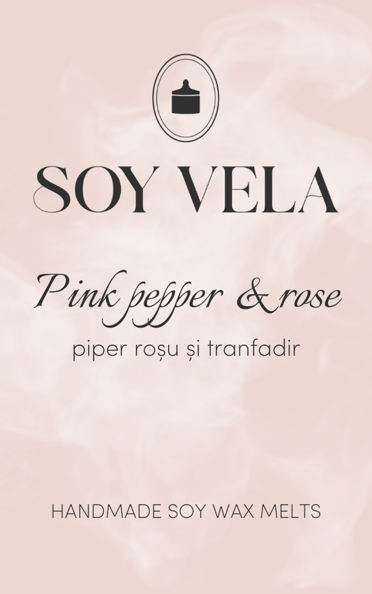 Ceară parfumată Pink pepper & rose