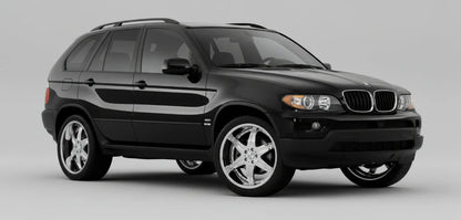 Stergatoare BMW X5 E53 (1999–2006) TeamCar® Flat – Set fata