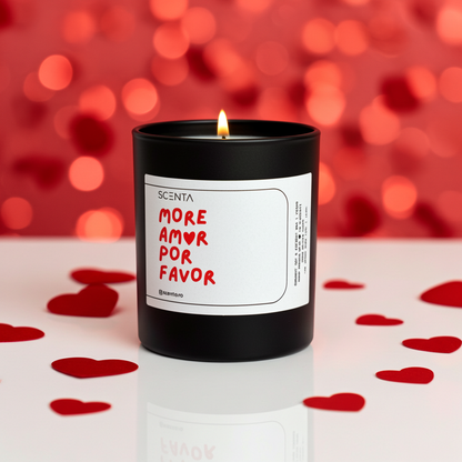 Lumânare parfumată More Amor Por Favor
