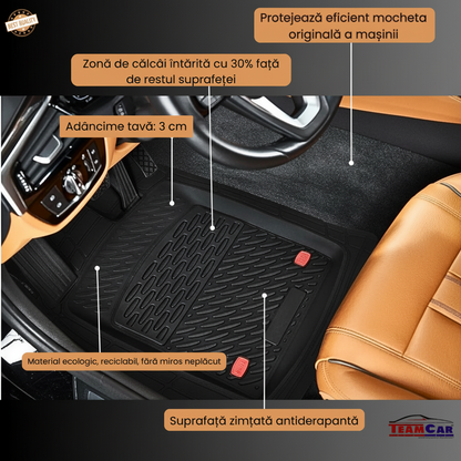 Covorase Auto TeamCar® Tip Tavita Compatibile Audi A4 B9 Allroad (2016–2024)