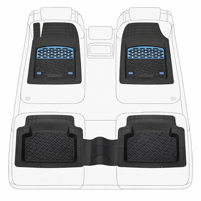 Covorase Auto Tip Tavita Compatibile Peugeot e-308 SW (MY23-25) - Blue